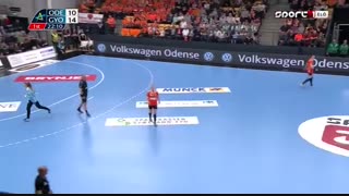 دیدار زیبای تیم های هندبال ادنسه و گیئور آئودی در لیگ قهرمانان اروپا فصل2018/19