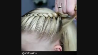 بافت مو برای خانم کوچولوها