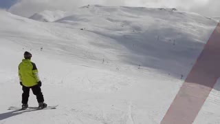 گزارش ویدیویی مجله وارونه از پیست اسکی دیزین فروردین 98