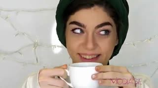 آموزش آرایش با خط چشم رنگی