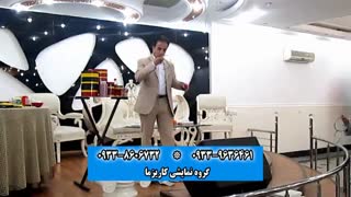 نمونه کار شعبده بازی در تالار موج آبی شهریار