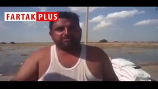 سرانجام عصبانیت و فریادهای مرد سیل‌زده خوزستانی