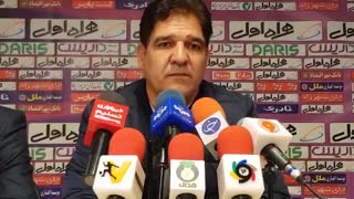 ویدئو؛ صحبت‌های مهاجری پس از تساوی مقابل نساجی