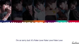 آهنگ " فیک لاو " از بی تی اس