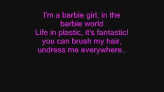 Im a barbie girl lyrics