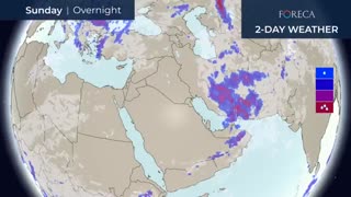 سیستم بارشزا طی روزهای  12 تا 14 آپریل 2019