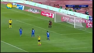 خلاصه دیدار سپاهان 0_1 استقلال؛ هفته 25 لیگ برتر ایران