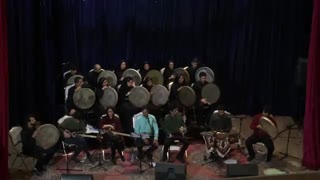 کنسرت گروه جانان تک نوازی دف سهیل حسنی سعدی