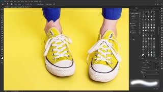 آموزش فتوشاپ ابزار جابجایی رنگ فتوشاپ smudge-tool