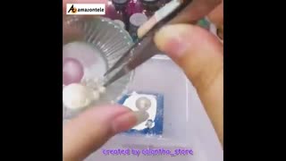 هنرهای دستی هرمی با رزین اپوکسی