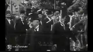 فیلم دیدنی از سفر مظفرالدین شاه