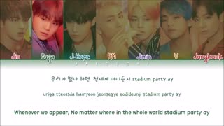 BTS (방탄소년단) - Dionysus (Color Coded Lyrics Eng/Rom/Han/가사)