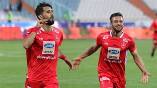 گل دیدنی  پرسپولیس به سایپا توسط بشار رسن