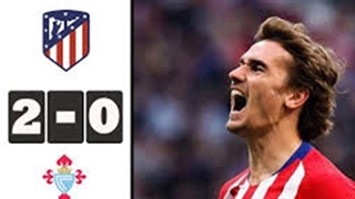 خلاصه دیدار اتلتیکو‌‌مادرید 2_0 سلتاویگو (هفتۀ سی‌ودوم لالیگای اسپنیا)