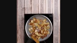 طرز تهیه سالاد بادمجان و ارده | eggplant and tahini salad | محصولات کنجدی بیسفود