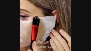 ماسک صورت برای از بین بردن جوش های سر سیاه زاویه سازی صورت