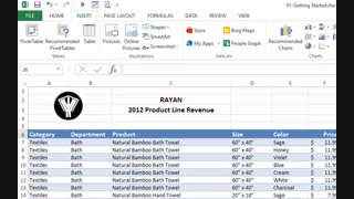 آموزش اکسل - جلسه دوم منو ها
