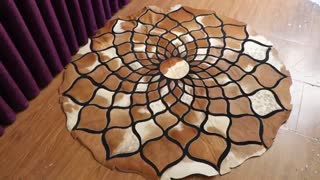 معرفی فرش چرم و پوست