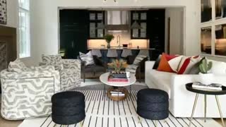 دکوراسیون داخلی اتاق پذیرایی ترند 2019