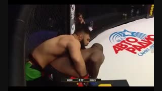 مبارزه کامل امیر علی اکبری شیرمرد ایران در مقابل شلتون گریو