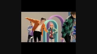 پشت صحنه منتشر شده از تبلیغات لوته(bts/funny moment/lotte)