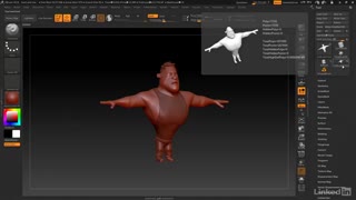 آموزش کار با نرم افزار zbrush(قسمت 4)