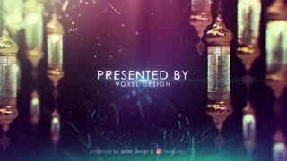 پروژه آماده افتر افکت ماه مبارک رمضان - Ramadan Kareem Title