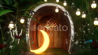 پروژه آماده افتر افکت نمایش لوگو ماه مبارک رمضان - Ramadan Logo