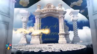 پروژه آماده افتر افکت نمایش لوگو ماه مبارک رمضان - Ramadan Logo Opener