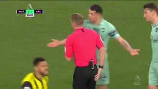 خلاصه دیدار واتفورد 0_1 آرسنال (هفتۀ سی‌وچهارم لیگ برتر انگلیس)