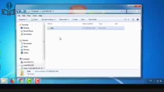 فیلم آموزشی نحوه پنهان کردن فایل در کامپیوتر و آشکار کردن فایلهای مخفی