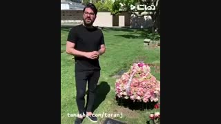 حامد همایون سر خانم هایده در آمریکا