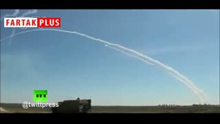 آزمایش سیستم موشکی اس ۳۰۰ در مانور نظامی روسیه