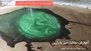 ساخت 10 مدل ساعت لاکچری با رزین