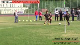 فیلم آموزش تکنیک های حرکت سرعتی با توپ