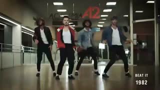 رقص مایکل جکسونی به صورت گروهی