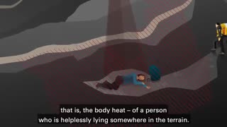 پهپاد سوئیسی گمشدهها را پیدا می کند