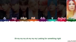 آهنگ Boy With Luv از بی تی اس+هالزی♡