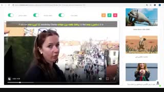 آموزش زبان با فیلم کوتاه با زیرنویس گشتی در پراگ