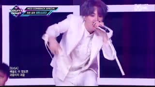 کامبک استیج BTS در مراسم MCountdown
