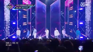 کامبک استیج BTS با آهنگ Make It Right