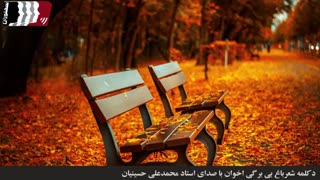 دکلمه شعر باغ بی برگی اخوان با صدای استاد محمدعلی حسینیان