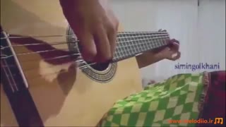 اجرای گیتار آهنگ دلیار سارا نائینی