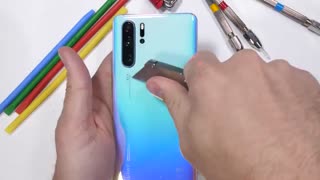 تست مقاومت P30 Pro هوآوی