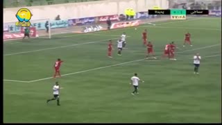 خلاصه دیدار نساجی مازندران(1)  و  پدیده شهرخودرو(0) (هفته بیست و ششم)