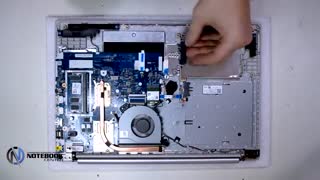 باز کردن قطعات لنوو ideapad 320