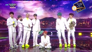 برد امروز پسرا BTS در برنامه Music Bank عشقهههه ♡~♡