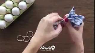به سادگی تخم مرغ رنگی بسازید