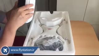 کواد کوپتر دوربین دار نیمه حرفه ای همراه با عینک VR/ایستگاه پرواز