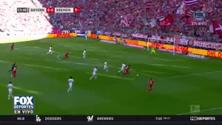 بایرن‌مونیخ 1_0 وردربرمن(هفته سی‌ام بوندسلیگا)